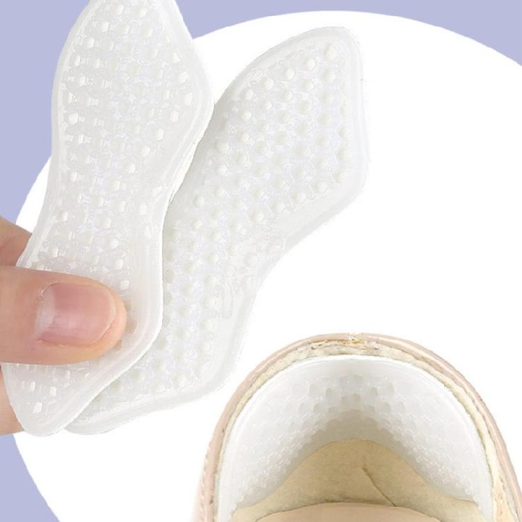 5Pairs Honeycomb Pattern Heel Cushions Friction and Blister Prevention Shoe Heel Inserts Pad For Dress Shoe Sneakers