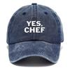 Pc Yes Chef for Men WomenS Beach Breathable Outdoor Baseball Adjustable Dad Available In Various Colors Ideal for Outdo