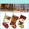 Julstrumpa Handgjord Nonwoven Tomtesocka För Festdekor Gåva Till Vänner