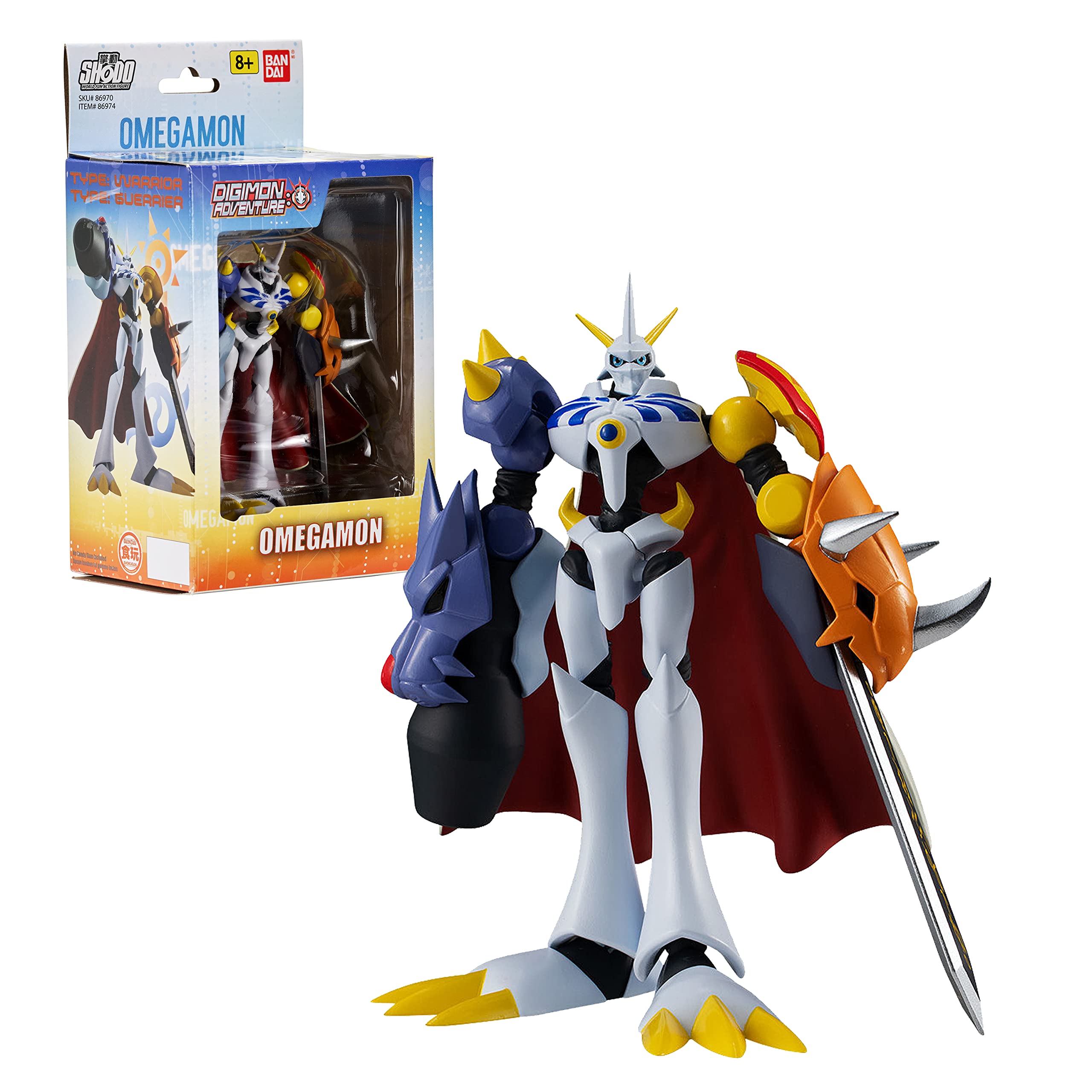 

Digimon SHODO 3.5-inch Figure Omegamon (86974)