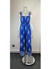 2025 Summer Women's Printed Casual Loose Short Sleeve Jumpsuit