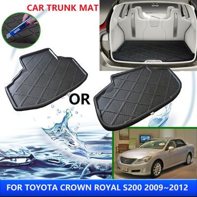 Pentru Toyota Crown Royal S200 2009~2012 2010 2011 mașina spate portbagaj protector tampoane auto impermeabil căptușeală anti-fouling mat accesorii