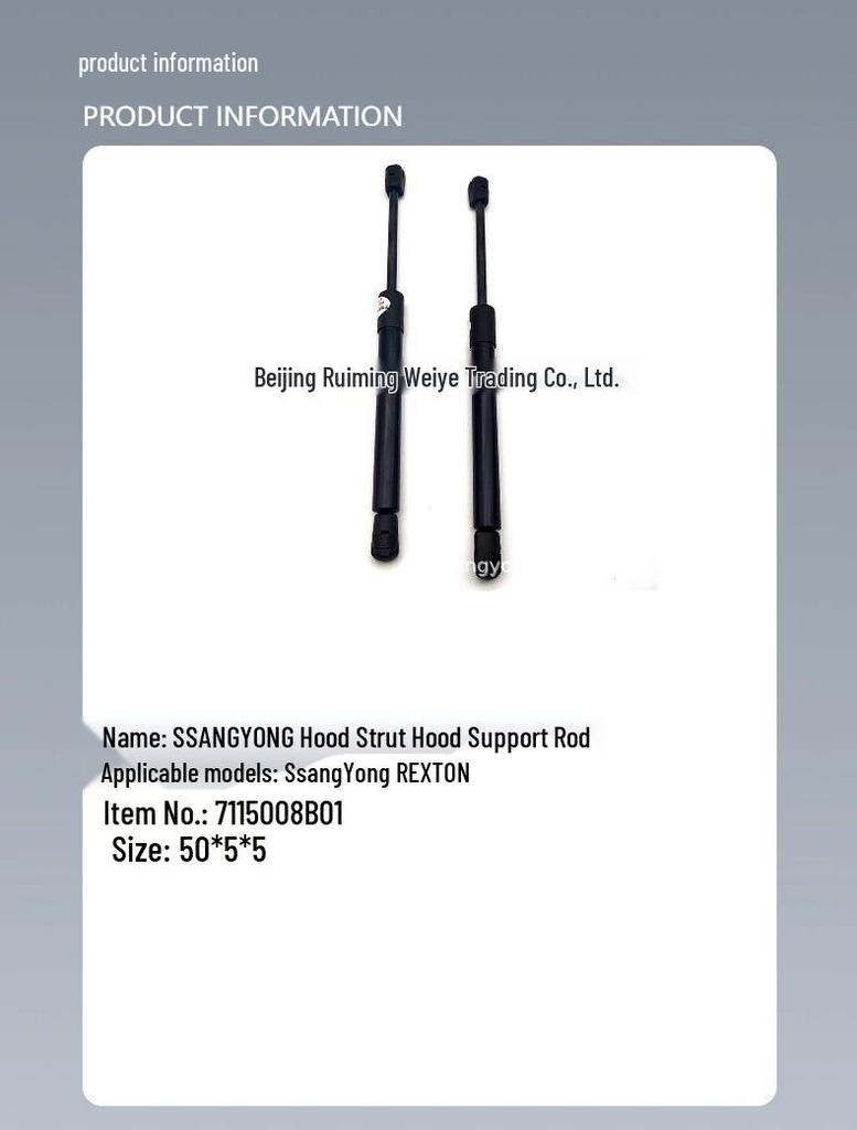 SsangYong REXTON Hood Support Rod Strut 7115008B01