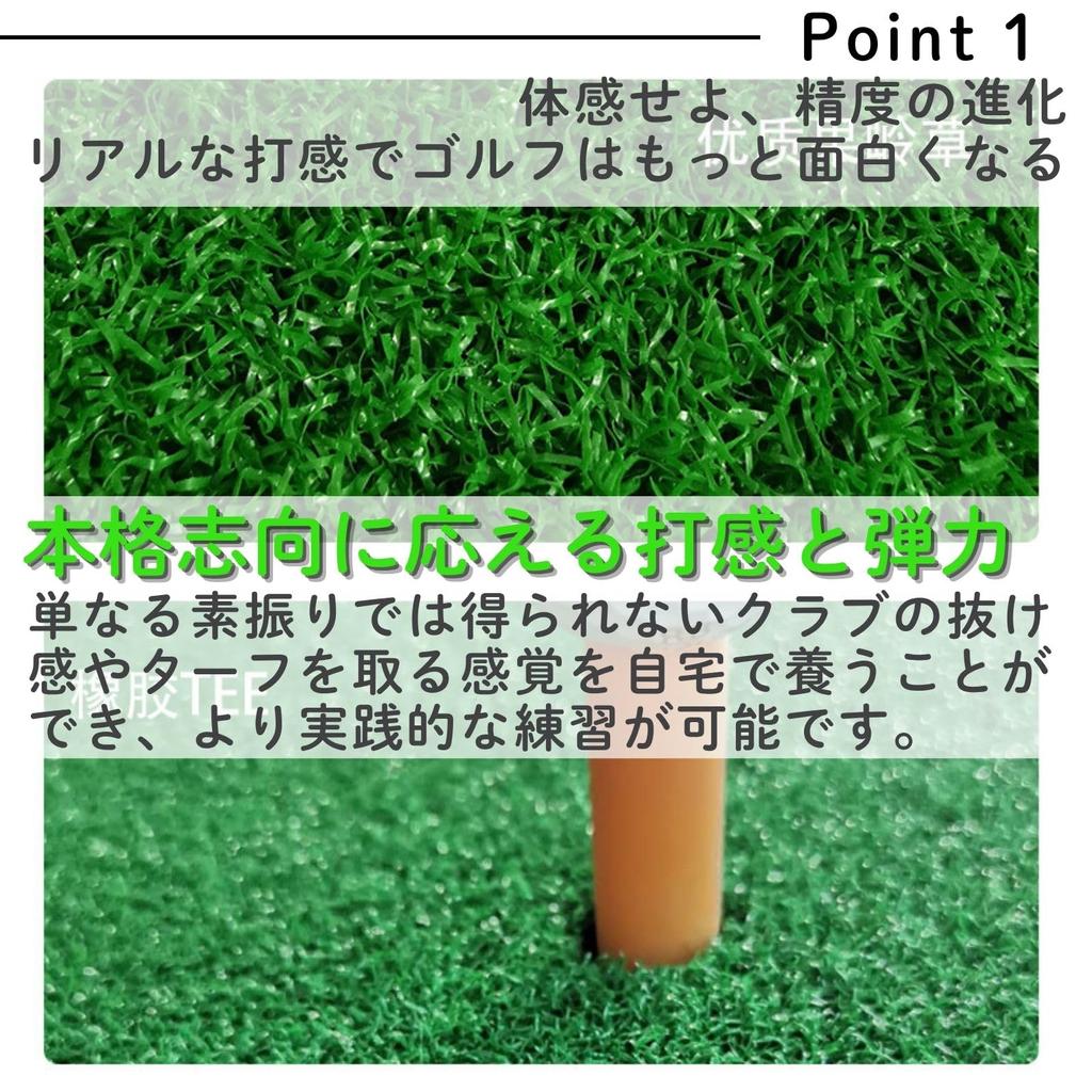All Trust Golf Mat, Golf Practice Mat for Artificial Turf, Indoor and Outdoor Swing Practice, 30cm x 60cm