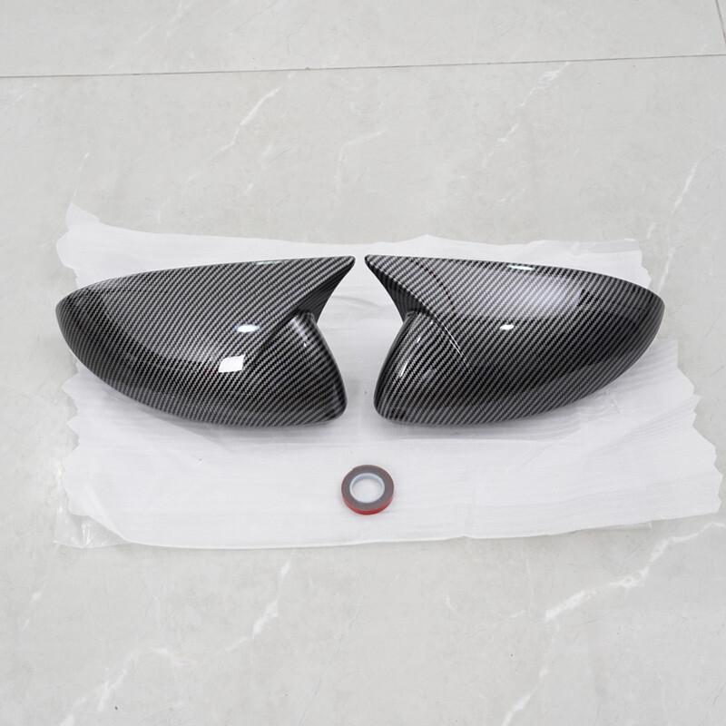 For Nissan Sentra 2020-2024 Carbon Fiber Look Rearview OX Style Mirror Cover Cap