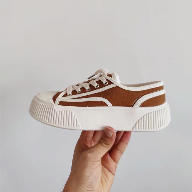 

Женская модная парусиновая обувь 2024 года — повседневная классика на весну и лето 34 хаки