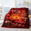 Manchester Customize Text Blanket Lightweight Customizable Blanket Durable Comfort for Office Chair Chair Bedding Sofa for All Occasions