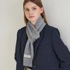 Melikub Cashmere Cable Muffler_Grey