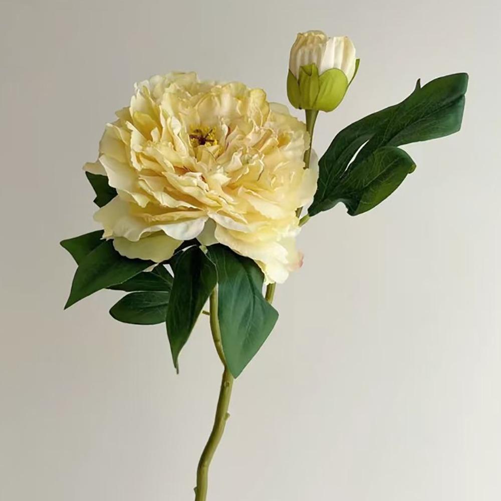 49CM Peony Artificial Flowers Big Peonies Fake Flowers Simulation  For Wedding Home Decoration