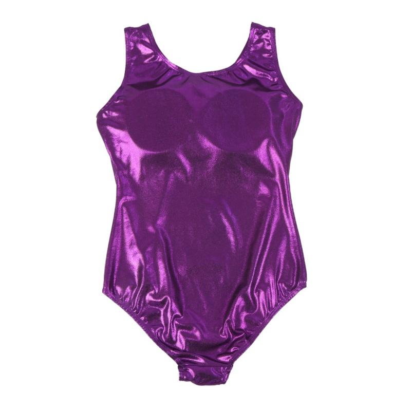 Women Sleeveless Athletic Gymnastics Leotards Bodysuits