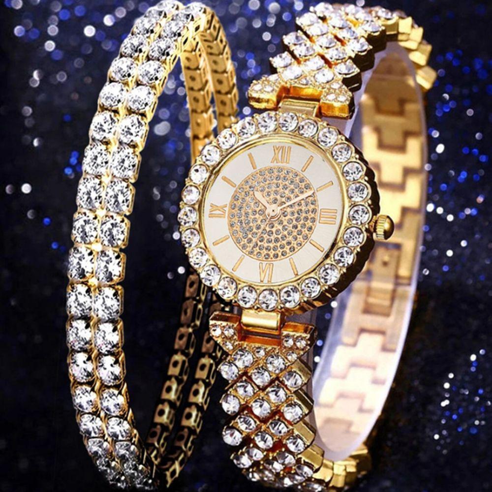 

Hot Push Gypsy New Student Light Luxury Temperament Small Dial Rhinestone Alloy Watch Women S Watch bulk price