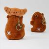 Clearstone Capybara Plush Keychain, Chavimaru Croissant, 19cm, Brown