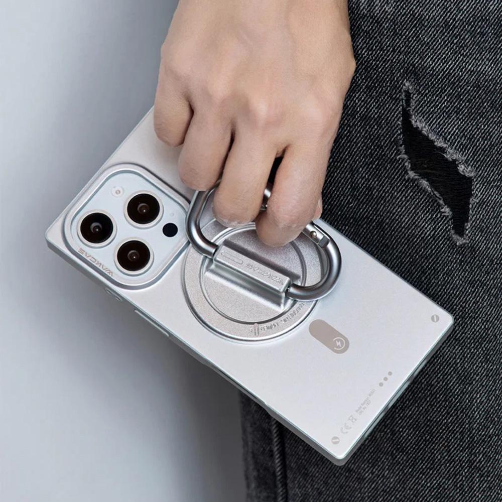For iPhone 16 Case Compatible with MagSafe Drop Proof TPU PC Kickstand Phone Cover
