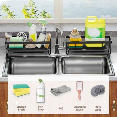 Drainage with Detachable Water Catcher Tray Stainless Carbon Steel Kitchen Drain Rack