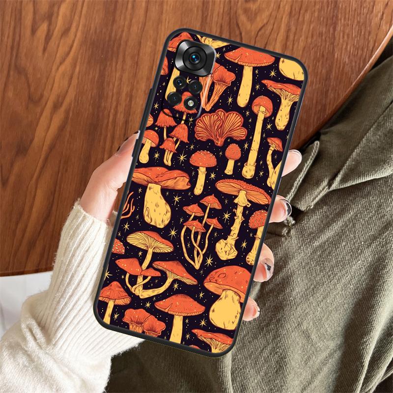 Mushroom Forest Case For Xiaomi Redmi Note 8 9 10 11 12 Pro Note 9S 10S 11S Redmi 10C 10A 9A 9C Back Cover