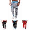 Classic Men's Letter Sport Sweat Pants Jogging Jogger Trousers Tracksuit Bottoms With Stylish Drop Crotch Design