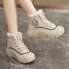 Scarpe Invernali da Donna Nuove Sneakers Casual High Top Scarpe con Rialzo Piattaforma per Donna Scarpe Calde in Cotone Peluche Zapatos Mujer