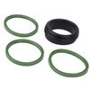 Intercooler O Ring Seal Kit 4 Pieces for For Bmw 3 Series 5 Series 7 Series