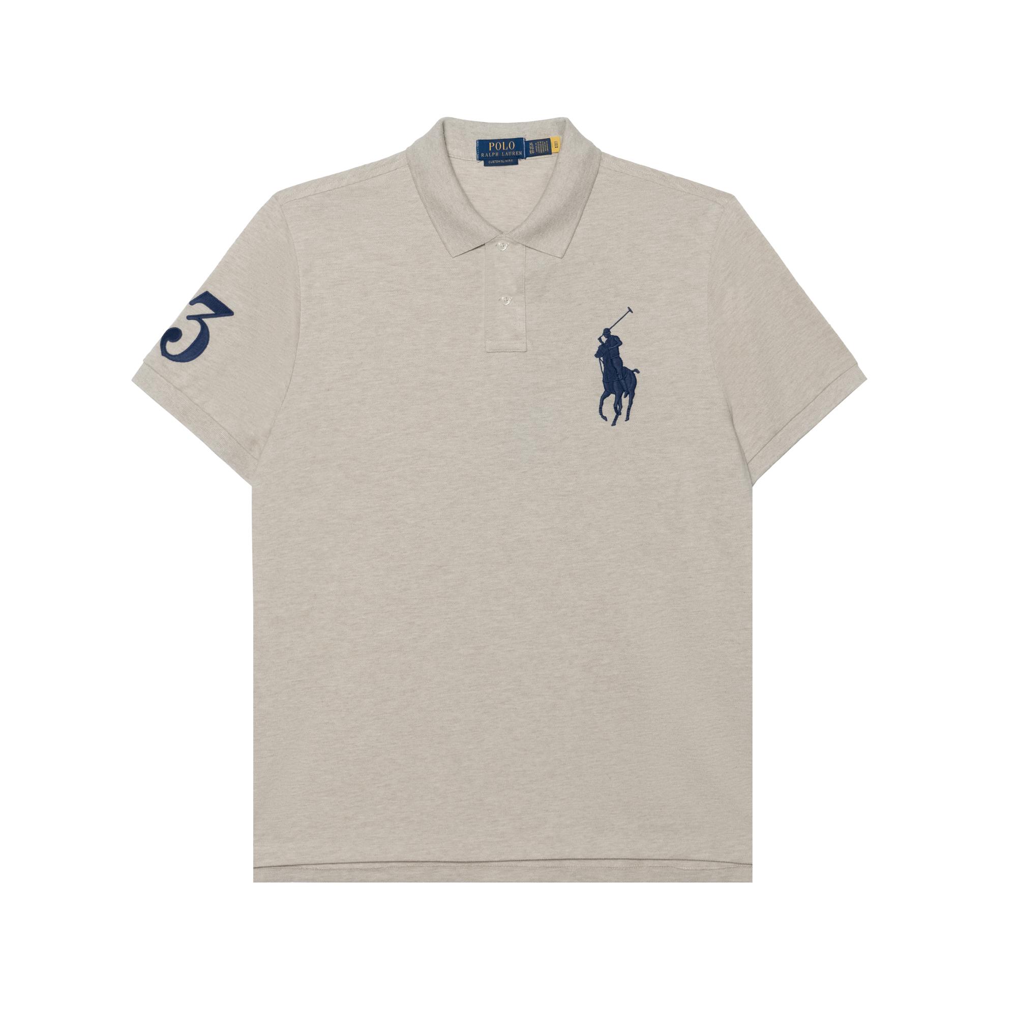 

Polo Ralph Lauren SS25 Поло с коротким рукавом и вышивкой логотипа Мужские топы Хаки 710697457-032 L