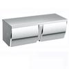 Stainless Steel Bathroom Tissue Box with Roll Holder