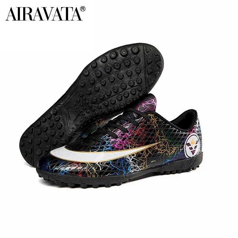 Goedkope Soccer Shoes Men Kids Children Outdoor Long Spikes Turf Football  Shoes Sneakers Size 33-45 Soccer Shoes Indoor Zapatos kopen — gratis  levering, eerlijke reviews met foto's — Joom