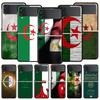 Algeria Passport Phone Case For Samsung Galaxy Z Flip3 Flip4 Flip5 Case Shell For Z Flip 3 4 5 6 7 Hard Folding Back Cover