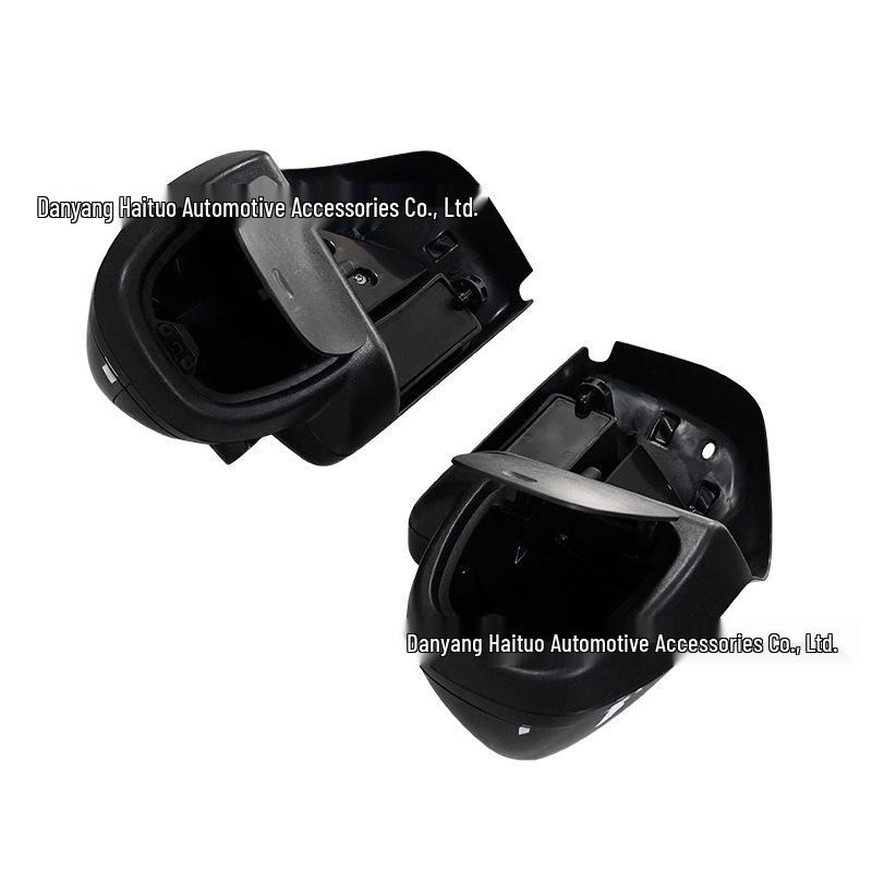 New Gloss Black Motorcycle Leg Guard with Storage for Harley