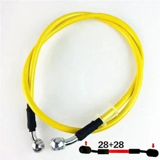 100mm-5000mm10mm Banjo Motorcycle Hydraulic Brake Hose Line Cable for motorcycle Universal Racing Bike Brake ATV Clutch Oil Pipe 10CM
