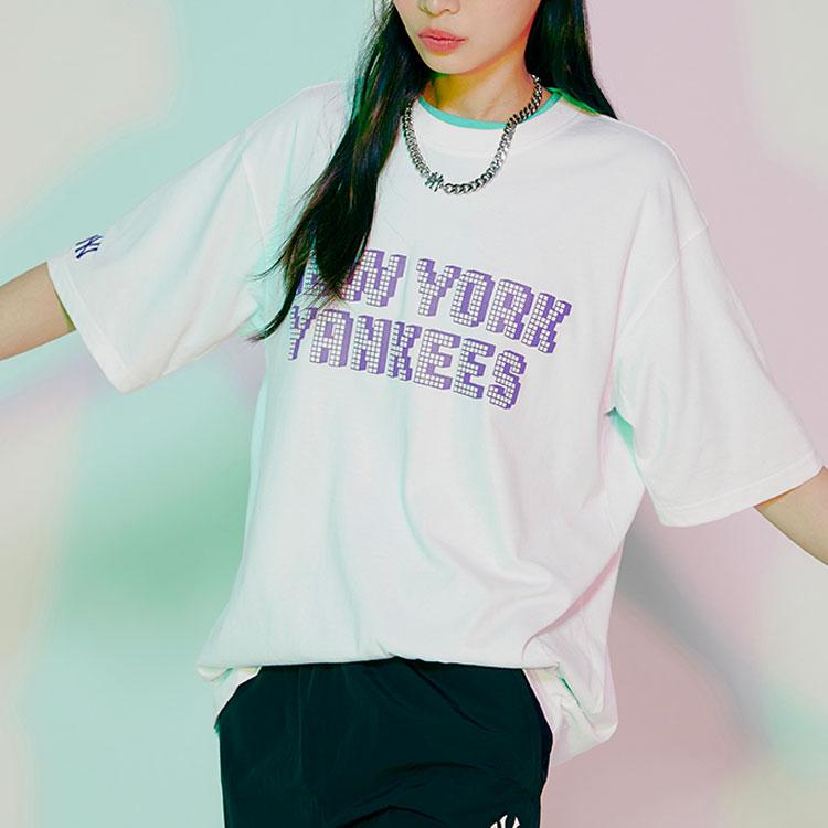 New MLB T Shirts Unisex White 31TSN4131-50W