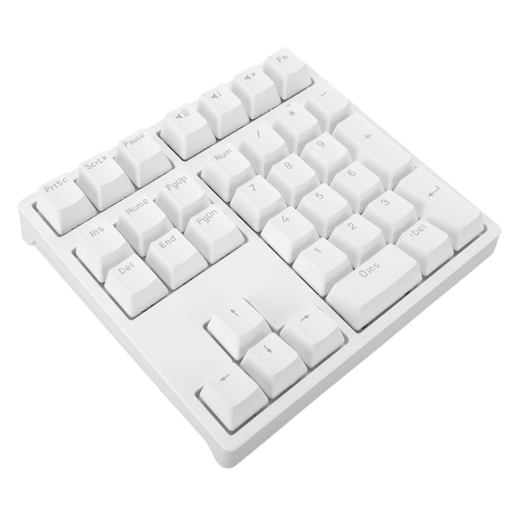 Дротова механічна цифрова клавіатура USB C 34 клавіші Цифрова клавіатура з RGB-підсвічуванням для ноутбука Настільного ПК