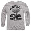 The Princess Bride Unisex Adult By Chance Six Fingered Glove Long-Sleeved T-Shirt