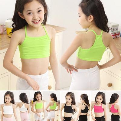 Kids Girls Camisole Sports Vest Undies Underclothes Vest Underwear Tops