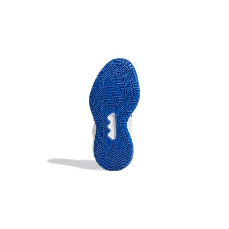 Adidas Slip Resistant Abrasion Resistant Low top Children's Basketball Shoes Children Aged 3 7 Years Old GZ0113