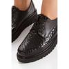 Women's Genuine Leather Thick Sole Lace-up Casual Shoes Derbys
