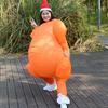 Thanksgiving Day Inflatable Turkey Shape Cosplay Party Costume Photography Prop