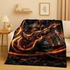 2026 New Top Hip Hop Rapper Star Cartoon Art Flannel Blanket,Ultra Soft Warm Plush Throw for Home Bedroom Bed Sofa Cover Office