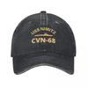 United States Navy Aircraft Carrier CVN-68 USS Nimitz Baseball Cap fashionable Golf Hat Man Women's Men's