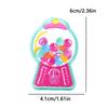 Pink Disco Ball Cowgirl Embroidery Patch Iron On Cute Cartoon Design for Denim Jacket Party Wear Kawaii Western Theme Badges