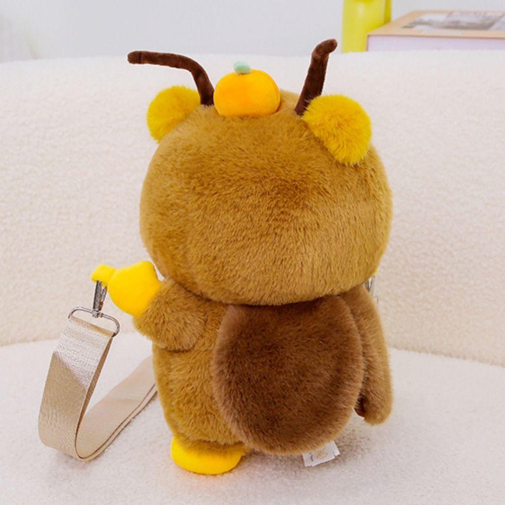 Cockroach Capybara Lulu Doll Toy Cartoon Stuffed Capybara Doll  Christmas Gifts