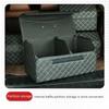 Collapsible Car Trunk Storage Box High Capacity Organizer In The Car PU Leather Trunk Tool Box Auto Accessories Storage Bag