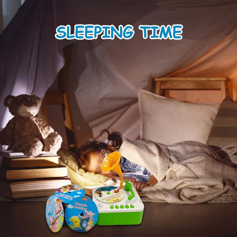 DIY Recordings Kids Record Player 24 PVC Cards Tell Stories Sing Children's Songs Music Boxes Toddler Musical Toys Cute Designs