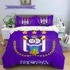 RSC Anderlecht  Pattern Bedding Quilt Set  Home Decoration  Gift (1 * duvet cover + 2 * pillowcase  without core)