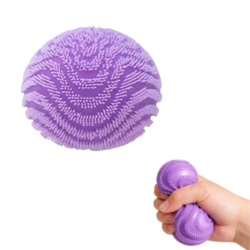 Schylling NeeDoh Fuzz Ball and Maltose Candy Sensory Squeeze Toy Stress Relief Fidget Ball for Kids Adults