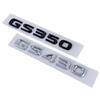 ABS Car Body Side Emblem Decals for Lexus GS300 GS350 GS400 GS430 GS460 Logo Rear Trunk Sticker Badge Accessories