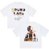 Rapper Bruno Mars The Romantic Tour 2026 Merch T Shirts Men's Vintage Fashion Oversized Cotton T-shirt Gothic Clothing Tee Shirt