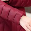 Elegant Woman Winter Long Coats Hooded Casual Thick Warm Parkas Women's Jackets
