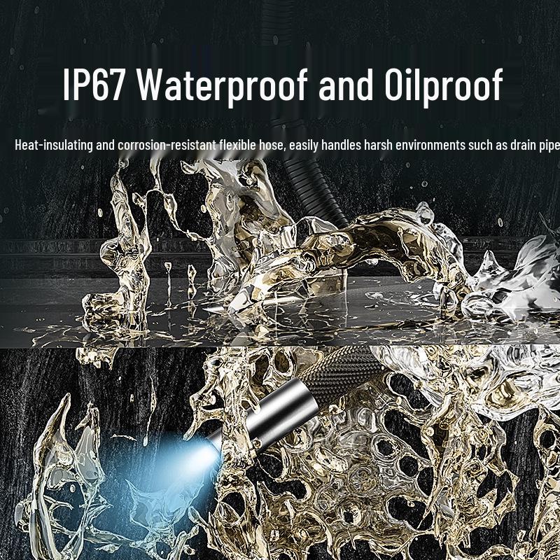 360° Steering Endoscope for Duct and Engine Inspection with HD Screen