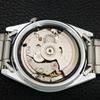 VINTAGE REFURBISHED SEIKO 5 AUTOMATIC JAPAN MENS SILVER DIAL WATCH a446151-1