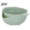 Food Prep Colander Fruit Portable Vegetable Basket Washing Double Layer Multifunctional Draining Snack Basket & Colander Strainer Bowl for