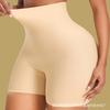 Faux Buttock Foam Padding Shaping Pants with Butt-Lifting and Tummy-Tucking Effect Seamless Waistband Brief with Non-Rolling Hem